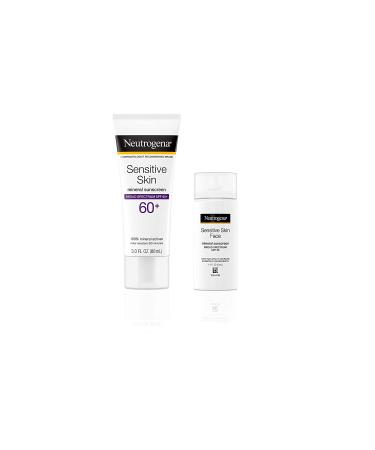 Neutrogena Sensitive Skin Liquid Sunscreen SPF 50 - 1.4 fl oz (40 ml) | Broad Spectrum Protection - Buy Online on GoSupps.com