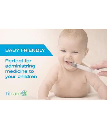 30ml Oral Dispenser Syringe with Cover 50 Pack by Tilcare - Luer Slip Sterile Plastic Medicine Food Droppers for Children  Pets & Adults  Latex-free Medication Dispenser - Large Feeding Tube Syringes - Buy Online on GoSupps.com