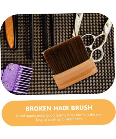 POPETPOP Neck Brush Freestanding Neck Duster Salon Haircut Bristles Neck Duster Brush Broken Hair Remove Brush Hair Cut Brush Hair Cutting Kits Barber Brush Beech Hair Products Soft Fur 12X11X2CM As Shown - Buy Online on GoSupps.com
