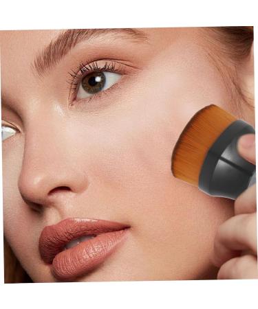 Traceless Foundation Brush - Small Makeup & Concealer Brush for Loose Powder Blush & Powder Foundation - Ideal Applicator for Women - Buy Online on GoSupps.com