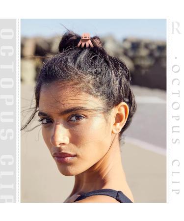 12 Small Octopus Hair Clips for Women - 1.57 Inches No Slip Jaw Clips - Strong Hold Hair Clamps - Multicolor Matte Hair Clips - Buy Online on GoSupps.com