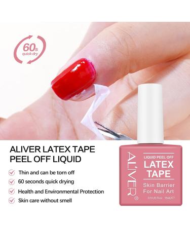 LTYYWBFB Liquid Latex Nails Peel Off Latex Tape for Nails Art Peel Off Cuticle Protector for Nail Painting Skin Barrier Protector for Gel Polish - Fast Drying Odorless Nail Polish Guard 15ML 15 ml (Pack of 1) - Buy Online on GoSupps.com