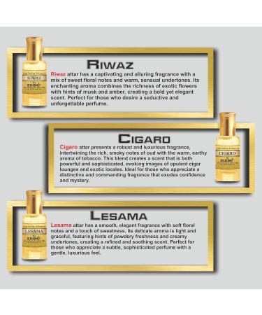 Attar Combo Pack of 12 PCS | Diff Variant Smell | Alcohol Free Long Lasting Fresh Perfume Oil For Men And Women | Each Pack Of 3 ml (36 Ml) - Buy Online on GoSupps.com