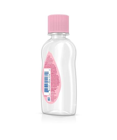 Johnson's Baby Oil 3 fl. oz - Hypoallergenic & Original Mineral Oil for Moisture Protection - Buy Online on GoSupps.com