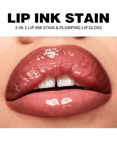 Lip oil and eyeliner set | Lipstick with eyeliner combination - Moisturizing cosmetics for women and girls - Buy Online on GoSupps.com