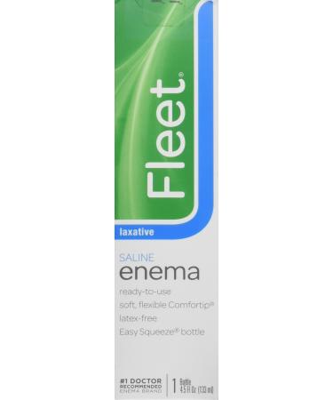 Fleet Saline Enema 4.5 Ounce (Pack of 2)