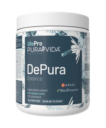 Chardon Marie Bio 5x Plus de Silymarine Active (213 mg 80% Standardis e) quivalent 14.000 mg/gelule Formule 5-en-1 avec Artichaut Curcuma Cursol Crini re de Lion BioPerine 270 G lules