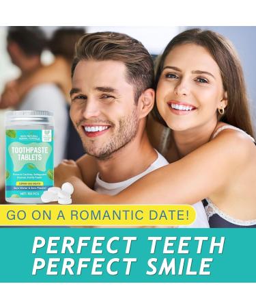 Buy Fluoride Toothpaste Tablets - Eco-Friendly Dentist Developed 150pcs Peppermint Flavor - Perfect for Travel - Buy Online on GoSupps.com