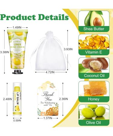 Lot de 36 cr mes pour les mains et baumes l vres en vrac cadeaux pour demoiselles d'honneur cadeaux de remerciement et cadeaux pour enterrement de vie de jeune fille avec cartes de - Buy Online on GoSupps.com