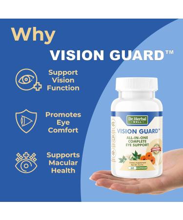 DR. HERBAL WELL Vision Guard All in One Complete Eye Support 60 Capsules - Buy Online on GoSupps.com