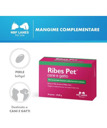 NBF Lanes Ribes Pet Mangime Complementare per Cani E Gatti 30 Perle - Buy Online on GoSupps.com