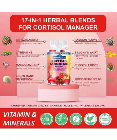 AuraraNeNourish 2 Pack Cortisol Supplement Gummies & Myo-Inositol & D-Chiro Inositol Drops for Women Men - Buy Online on GoSupps.com