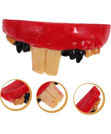 Sevacc Halloween Tooth Substitute - Large Cletus False Teeth & Trick Accessories for Ultimate Costume Fun! - Buy Online on GoSupps.com