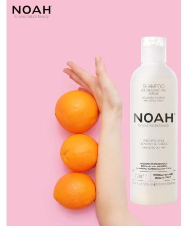 Buy Noah Hair 1.1 Volumizing Shampoo - Organic & Best for Natural Beauty - Essential Oils & Hydrolysed Wheat Protein - 8.5 fl.oz (250 ml) - International Shipping - Buy Online on GoSupps.com