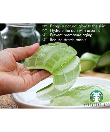 Aloe Vera Leaf Powder 100g - 100% Pure & Natural Aloevera - Vegan Non-GMO Skin Moisturizer - Shop Internationally - Buy Online on GoSupps.com
