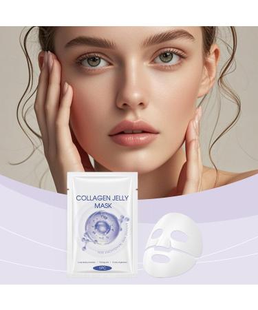Peel-Off Face Mask Moisturizing and Brightening Facial Care | Enveloping Moisturizing Gel Mask For Dry and Oily Sensitive Skin Young Girls Daily Night and Travel Use - Buy Online on GoSupps.com