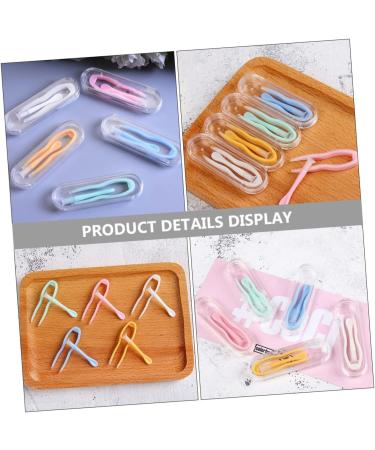 Minkissy 18-Sentence Contact Lens Container Set Soft Tool & Tweezers for Safe Contact Removal Green Contact Lens Accessories (3 Pieces Random Colors) - Buy Online on GoSupps.com