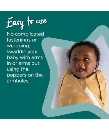 Tommee Tippee Baby Sleep Bag 3-6m 2.5 TOG Woodland Gro Friends - Hip-Healthy Swaddle Design | Soft Cotton-Rich Fabric | Original Grobag - Buy Online on GoSupps.com