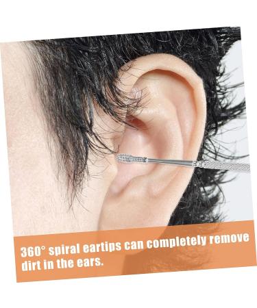 Healeved 4 Sets Stainless Steel Ear Pick Tool Kit for Earwax Removal and Cleaning - Buy Online on GoSupps.com