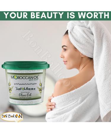 Shop Moroccan Oil & Olive Oil Cleansing Bath Soap - 29.98 oz for Glowing Skin | International Shipping Available - Buy Online on GoSupps.com
