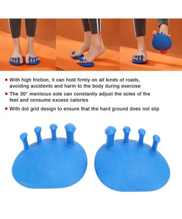 2pcs Large Friction Toe Separator Spacers | Meniscus Soles Dot Grid Design | Portable Body Corrector for Home - Buy Online on GoSupps.com