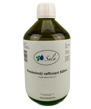 Sala rice germ oil refined Ph. Eur. 500 ml glass bottle