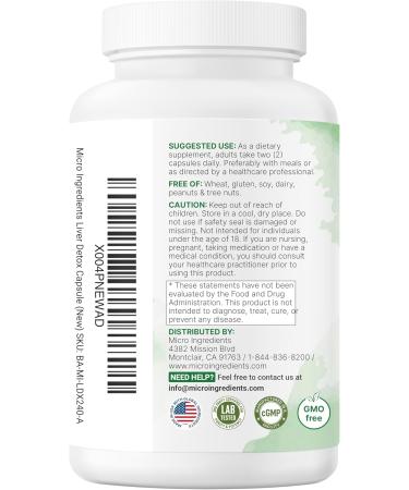 Liver Advanced+ 240 Veggie Capsules | 20-in-1 Complex with Milk Thistle Dandelion NAD NAC ALA TUDCA Glutathione Artichoke Turmeric & Astragalus | Non-GMO Gluten Free 240 Count (Pack of 1) - Buy Online on GoSupps.com