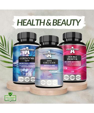 Apollo's Hegemony BV Marine Collagen Peptides NatiCol 3000 mg per serving 150 Capsules 1 Month Supply Fish Collagen Protein for Healthy Skin Joints and Hair by Apollos Hegemony - Buy Online on GoSupps.com