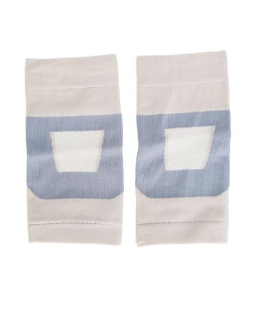 Buy ZJchao Thin Compression Knee Sleeve - Breathable Non-Slip High Elasticity Knee Support for Yoga & Gym - Light Gray (M) - International Shipping Available - Buy Online on GoSupps.com