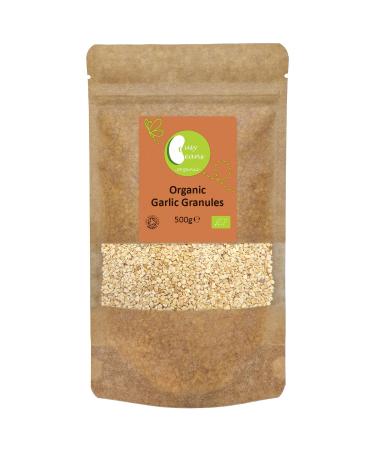 Organic Garlic Granules - Certified Organic - by Busy Beans Organic (500g)