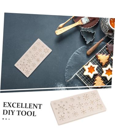 OUNONA Snowflake Silicone Mold Kitchen Supplies Large Silicone molds Baking Supplies Small Mold Fondant Cake Silicone Food molds Cake Mold Candy Snowflake soap Chocolate Dry Pace Food - Buy Online on GoSupps.com