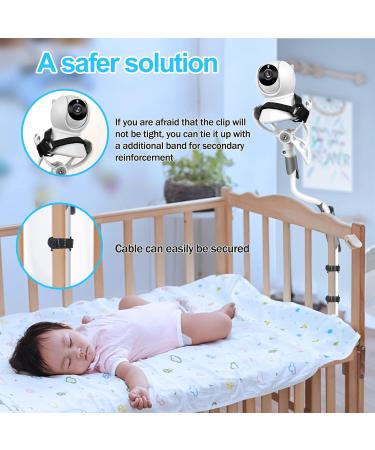 Burnnove Babyphone Holder - Universal Baby Monitor Camera Mount for Optimal Viewing & Stability - Buy Online on GoSupps.com