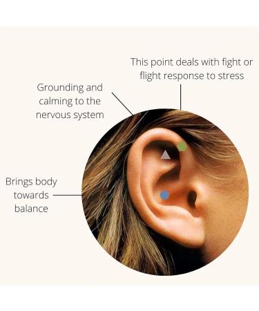 Buy Ear-Seed Set & Acupressure Tools for Facial Reflex Massage | Effective Ear Acupuncture Stickers for Wellness - Buy Online on GoSupps.com