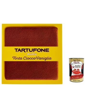 Italian Gourmet E.R. Motta Tartufone Torta Ciocco Vaniglia Set of 3 chocolate cream cakes 450 g