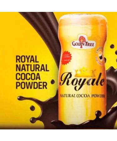 100% Ghana Natural Cocoa Powder (Royale Unsweetened) - 400g - Buy Online on GoSupps.com