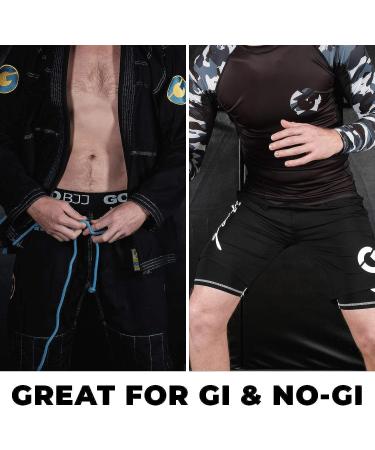 Gold BJJ Jiu Jitsu Compression Shorts - Black Medium | Base Layer for Gi & No-Gi Grappling | Martial Arts - Buy Online on GoSupps.com