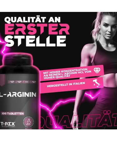 L-Arginine 1000mg High Dose Amino Acid Tablets | Pre-Workout Energy & Muscle Building | 100% Pure Arginine HCl - International Shipping - Buy Online on GoSupps.com