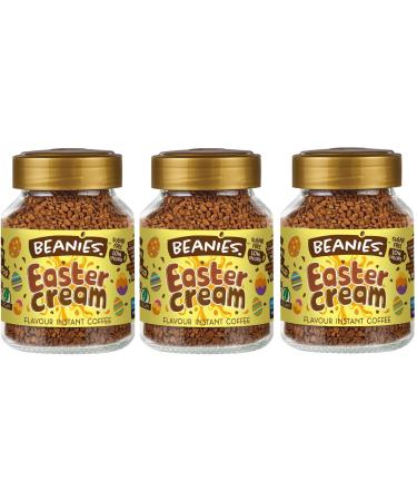 Beanies Easter Cream Instant Coffee 50g Value 3 Pack