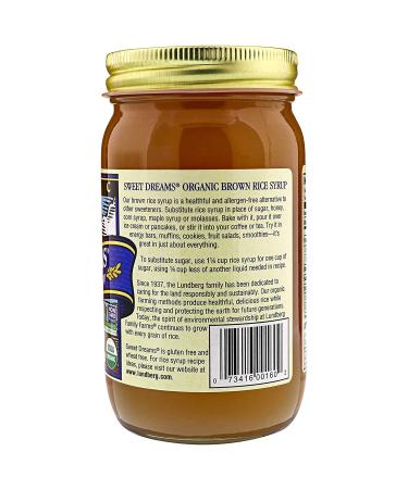 Lundberg Organic Brown Rice Syrup - 21 oz | Pure & Natural Sweetener - Buy Online on GoSupps.com