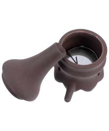 Healifty Wood Tools Wood Tools Moxibustion Burner Box Cone Burning Device Chinese Body Cupping Heating Box Body Pain Relax Scraping Tool Portable Burner Portable Burner Portable Burner