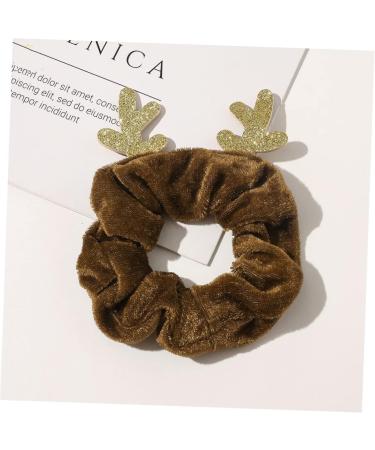 Beavorty Christmas Hair Rope Christmas Elk Hair Bands Christmas Hair Band ponytail holder christmas hair bobble christmas hair ties Hair Ring Autumn And Winter hair tie holder Miss fabric - Buy Online on GoSupps.com