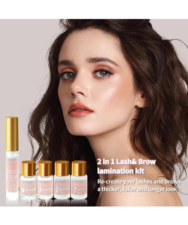 At Home Salon Lash Lift & Brow Lamination Kit DIY Eyebrow Perm for Fuller Thicker Brows Lasts 6-8 Weeks - Buy Online on GoSupps.com