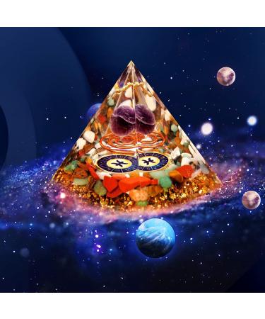 Vuuuuv Horoscope Orgon Pyramid & Fish Medicinal Crystal Gift Set | Zodiac Stones for Healing - Buy Online on GoSupps.com
