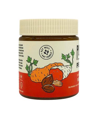 Purely Pecans Nut Butter - Gluten-Free, Non-GMO, Keto, Paleo, Kosher, Vegan - 10oz Creamy Pecan Butter - Sweet Potater Pie Flavor - Buy Online on GoSupps.com
