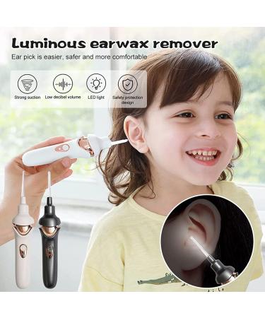 Electric Ear Wax Removal Tool Kit with LED Light - Gentle & Painless Cleaner for Adults and Kids - Buy Online on GoSupps.com
