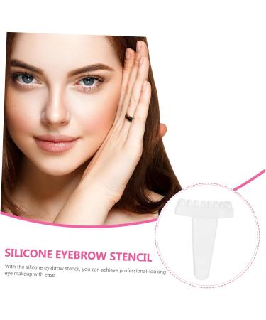 Ipetboom 2pcs Silicone Eyelash Stamp Stencil Tools Eyeliner Template Stamp Eyelash Liquid Eyeliner Make up - Buy Online on GoSupps.com