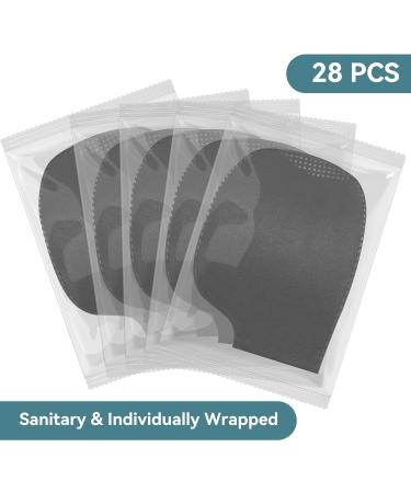 CROUVM 28 Pack Disposable Sleep Eye Mask - Block Out Light for Night Sleep, Travel, Yoga, Nap - Men Women Blindfold Eye Shade Cover - Buy Online on GoSupps.com