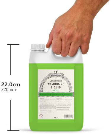 Celtic Clean Apple Washing Up Liquid - 2.5 Litre - Buy Online on GoSupps.com