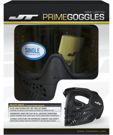 JT 23262 Elite Prime Single Goggles - Black - One Size - Buy Online on GoSupps.com