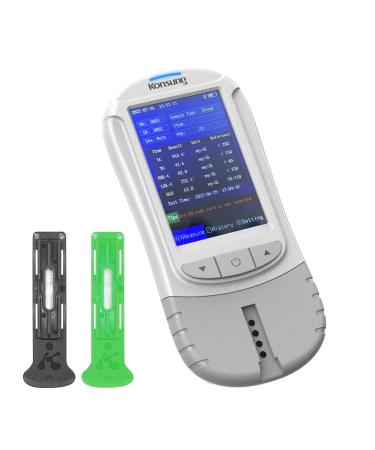 Consulation 6-in-1 analysis device with 60 test strips for measuring total cholesterol LDL cholesterol HDL cholesterol triglycerides uric acid and blood sugar